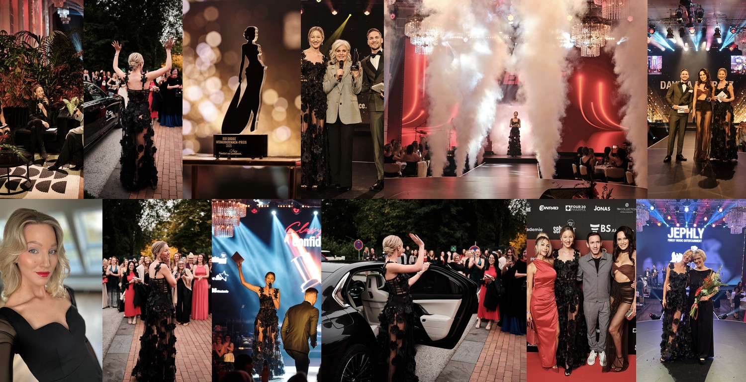 Die Classy-Confidence-Gala 2025 in der Flora Köln: roter Teppich, Bühne, Awards und Lea Ernst im Abendkleid